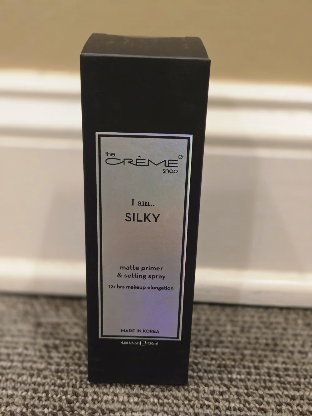 The Crème Shop I Am Silky Matte Primer & Setting Spray - Black